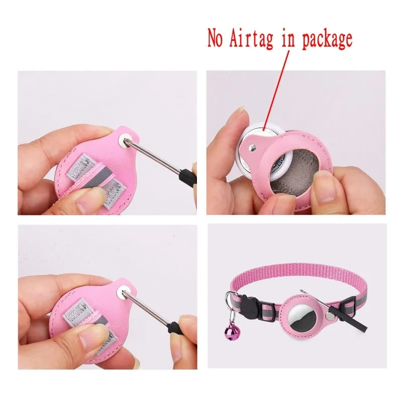 Airtag collar for cats - setting up