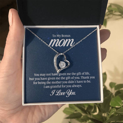 Forever Love Necklace - To My Bonus Mom