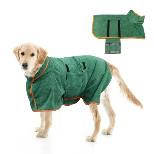 Bathrobe Bath Towel for Dogs